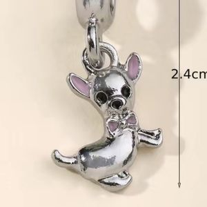 Chihuahua necklace and bracelet charm